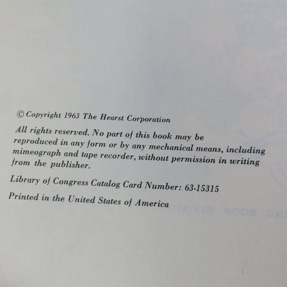 Good Housekeeping Cook Book 1963  Illustrated Step-by-Step Vtg General Cookbook - Picture 5 of 10